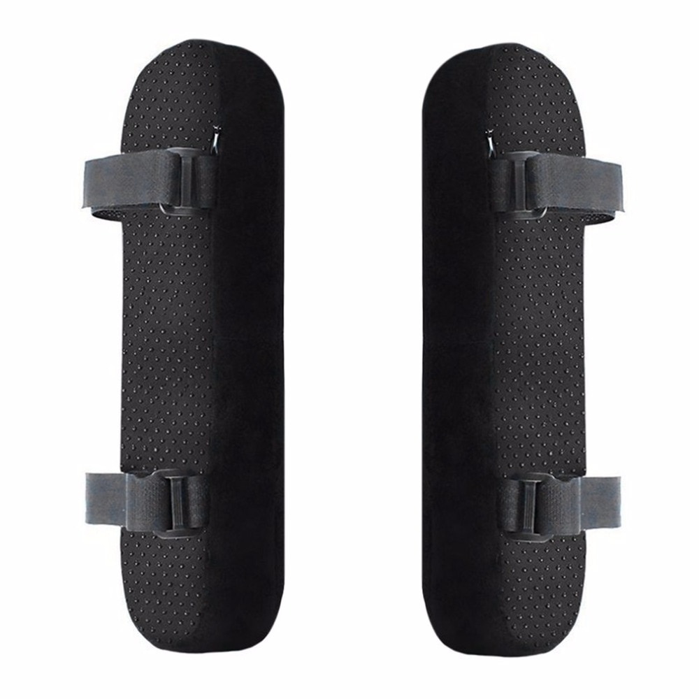 2 st stol armstödsdynor ultramjukt memory foam armbågskudde stöd universell passform för hem eller kontor stol för armbågsavlastning