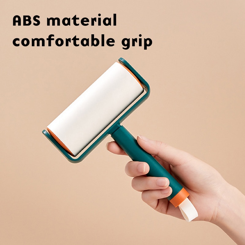 3 Color Reusable Lint Remover Dust Cleaner Sticking Roller For Clothes Pet Hair Remover Cleaning Household Dust Wiper Tools