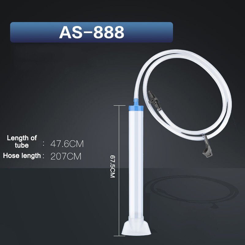 Electric/manual aquarium fish tank bottom sand cleaner Water changer Multifunctional fish tank cleaner Water changer: AS-888