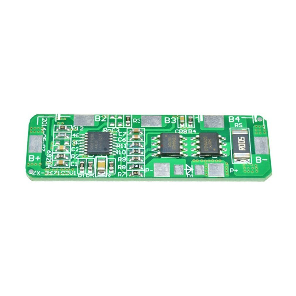 4S 4A-5A 18650 Lithium Batterij Bescherming Boord 4-Pack Bms Pcb 4.25-4.35V 2.3-3.0V 4A-5A Pcb Bms Bescherming Boord