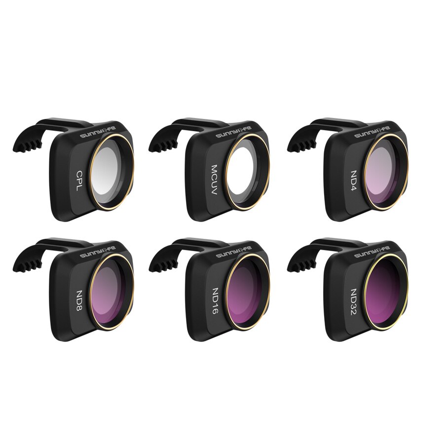 Dji mini 2 filtre uv nd cpl 4/8/16/32 ndpl set kamera linse filter til dji mini 2/ mavic mini tilbehør