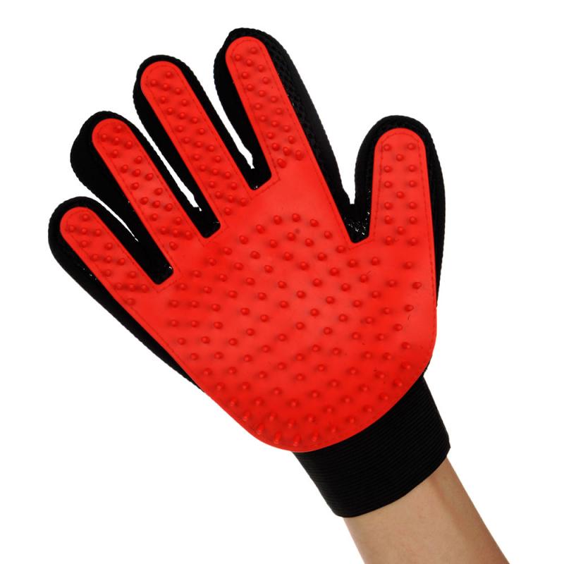 Gants de toilettage pour chats, peigne pour animaux, brosse de bain pour animaux de compagnie, Massage pour chiens, fournitures de nettoyage pour animaux de compagnie