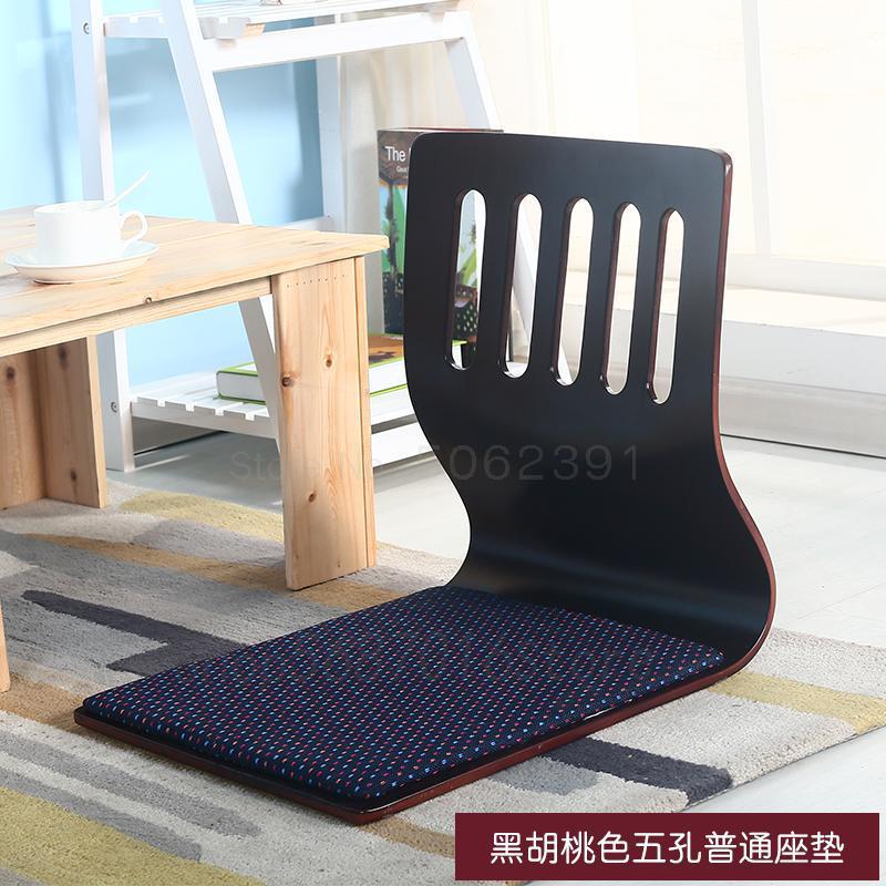 Tatami et chambre chaise lit ordinateur chaise simple sans jambes dossier chaise tabouret japonais et coréen paresseux Qumu flotteur fenêtre chaise: same as picture12