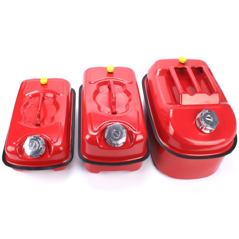 thumbnail interactive-video image 1 of 10L (2.64 Gal) Portable Gasoline Tank - Static Siphon, Auto Shut-off, Shockproof For RV, Boat, Lawn Mower 1 of 9