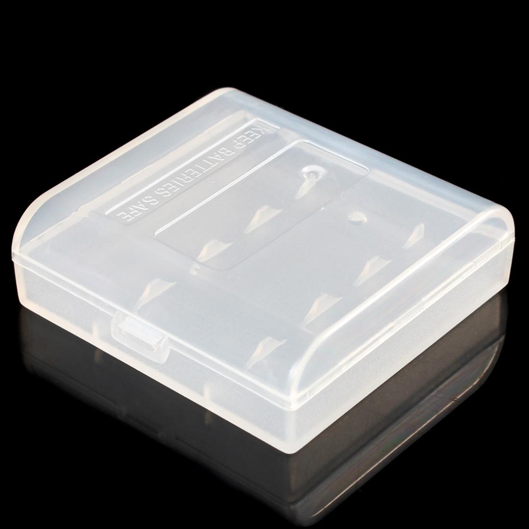 10 stück aufbewahrungsboxen aus hartplastik für aaa-batterien