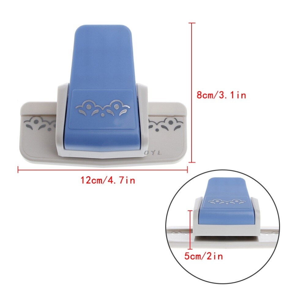 1 PC fancy border punch S flower embossing Punch scrapbooking handmade edge device DIY paper cutter craft Handmade