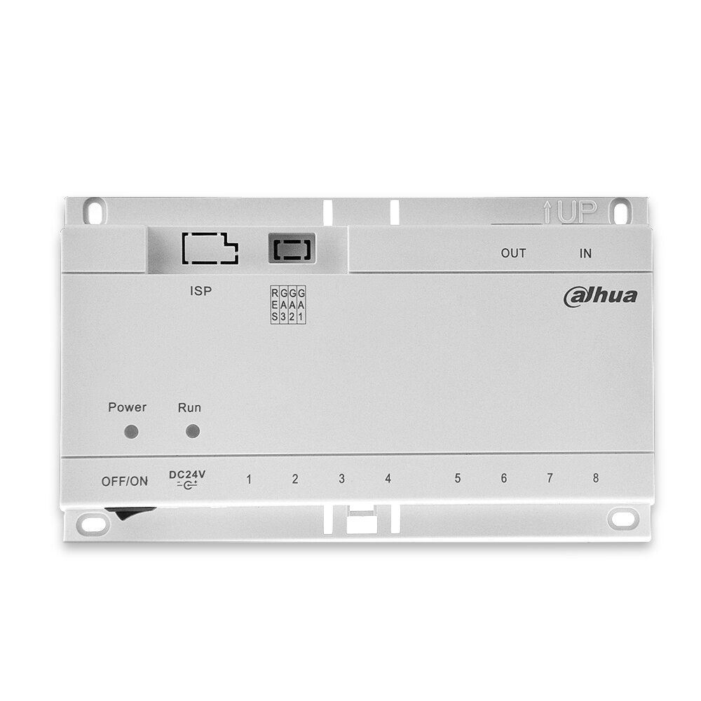 Dahua VTNS1060A Video Intercom Poe Switch Voor Ip Systeem VTO2000A Verbinding Max 6 Indoor Monitoren