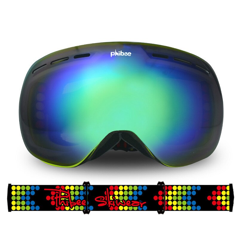 Skibrillen heren dames kinderen brillen snowboard anti-condens grote skimasker sneeuwbril skiën dubbel  uv400 bescherming buitensport