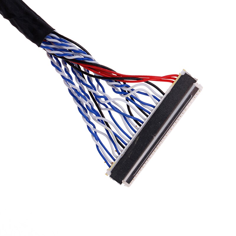 2 sztuk 8 Bit kabel LVDS FIX-30 Pin 2ch dla 17 19 22 26 cal LCD/Panel ledowy sterownik 25cm Z17