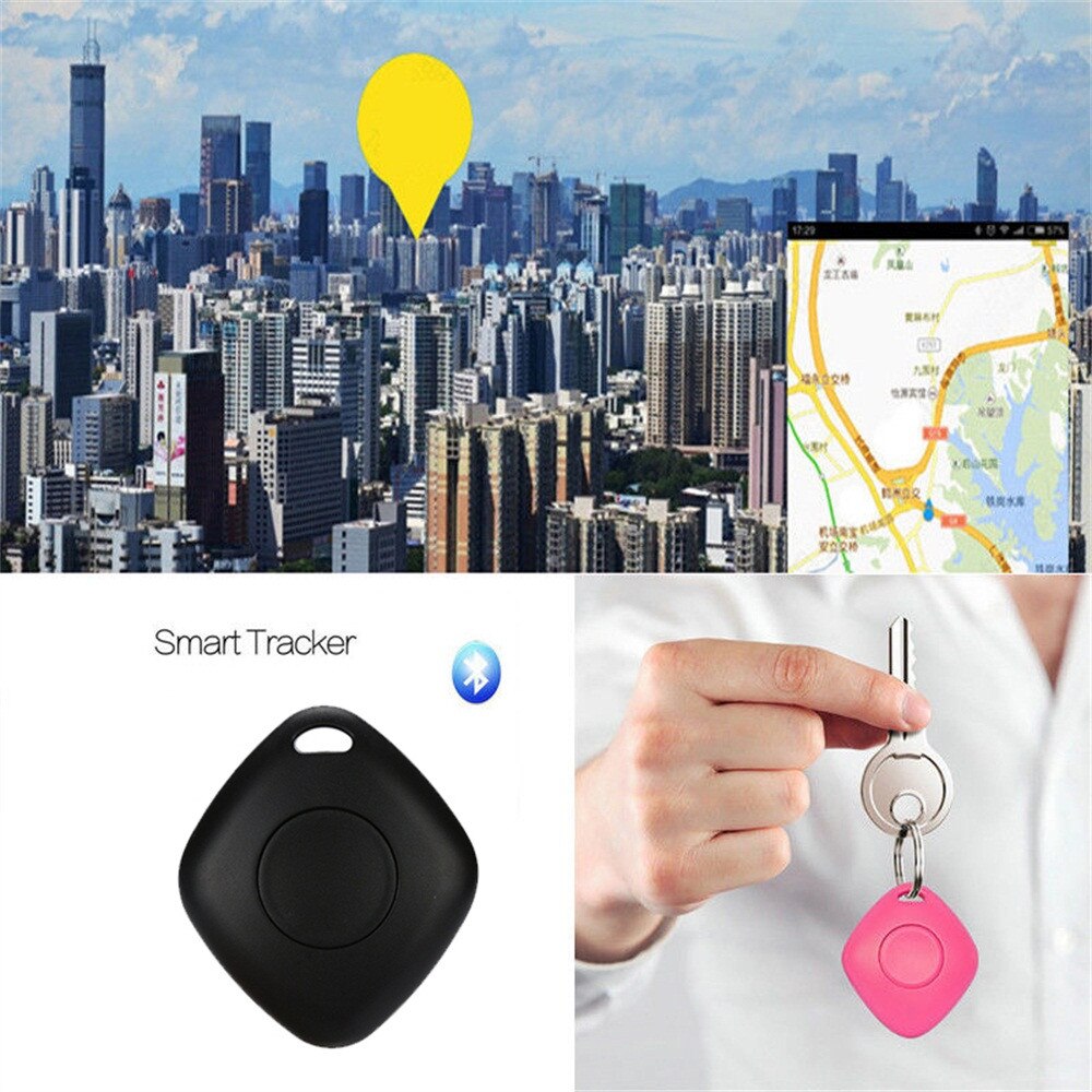 Key Finder Smart Tracker Anti-verloren Alarm Key Finder Locator Sleutelhanger Fluitje Geluid Met Licht Mini Anti Verloren Key Finder Sensor voor sleutels, tassen en meer (Color : Green, Size : X