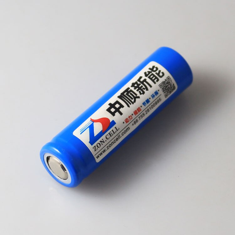 In 800mAh 3.7V AA 145005 LED type lithium battery flashlight camera toy Rechargeable Li-ion Cell