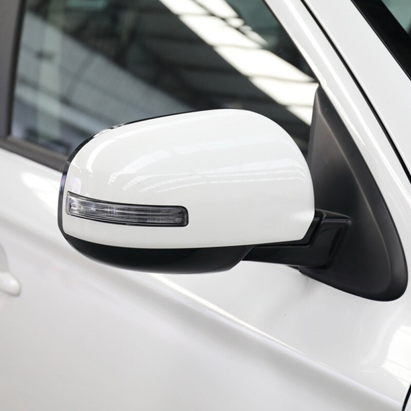 Right White Door Side Rear View Wing Mirror Cover Cap Fit For Mitsubishi Outlander