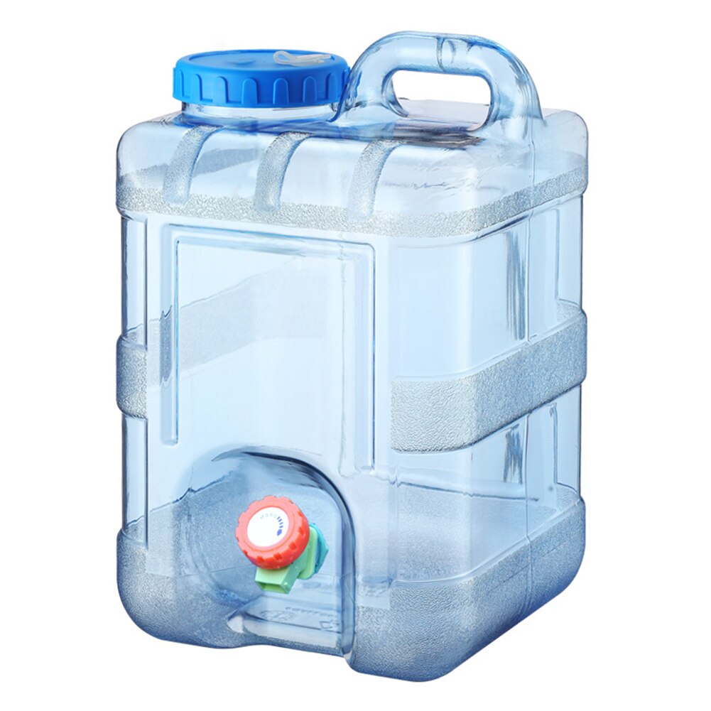 7.5/8/10/12/15L Capaciteit Outdoor Water Emmer Draagbare Rijden Wateater Emmer Draagbare Tank Container met Kraan Voor Camping: 10L