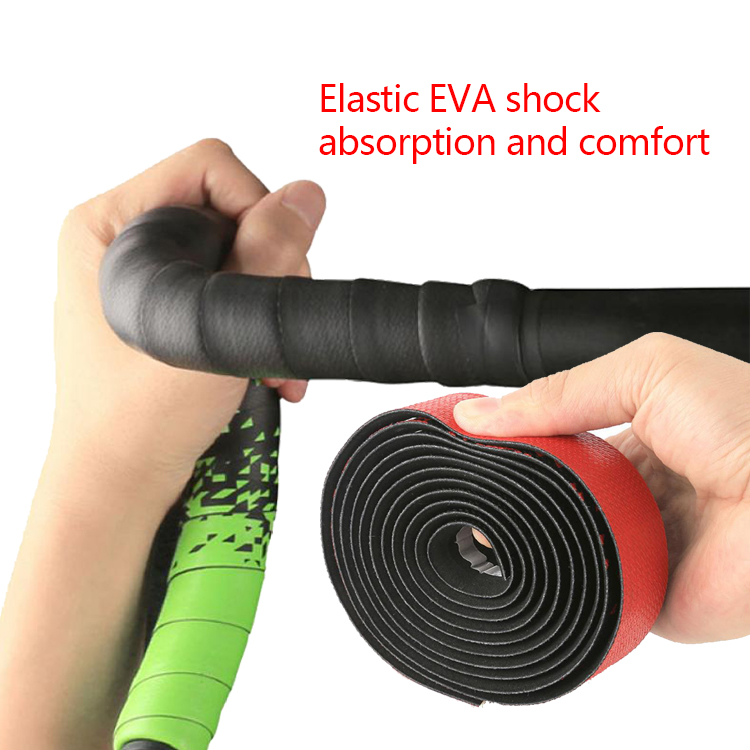 1pair Bike Handlebar Wrap Comfortable Road Bicycle Handlebar Tape Non-slip Cycling Handle Belt with Bar Plug Bicycle Equipment