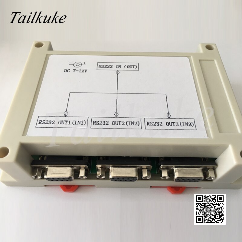 Serial Port Splitter 1 Min 3 Min 3 RS232 Splitter 1 Min 3 9-pin COM Port 1 in 3 Out