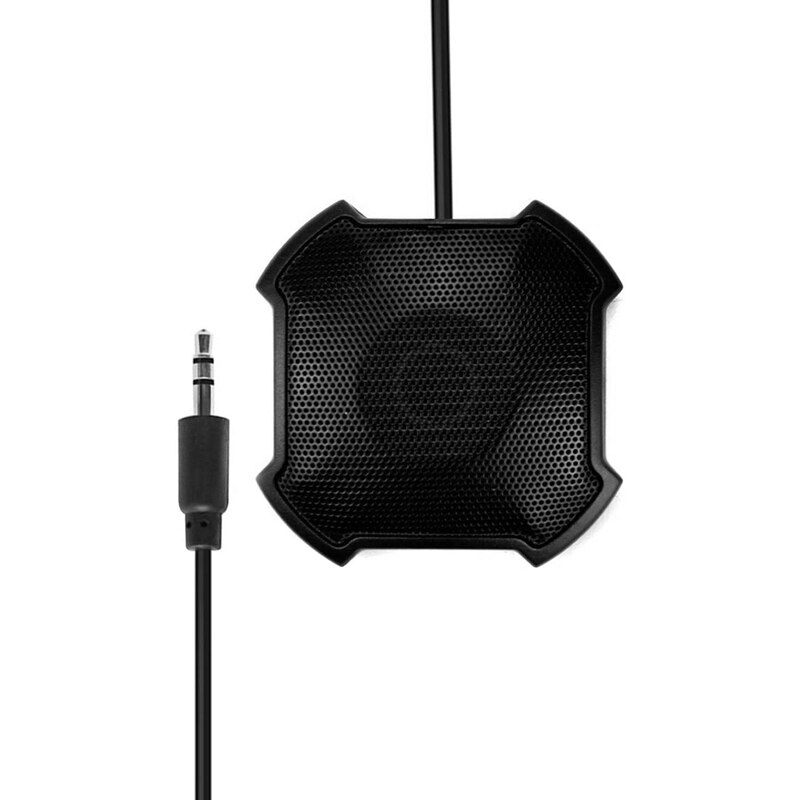 Neuvottelumikrofoni 3.5mm liitin pöytäkoneen monisuuntainen stereomikrofoni puhelinneuvottelutietokoneeseen: Default Title