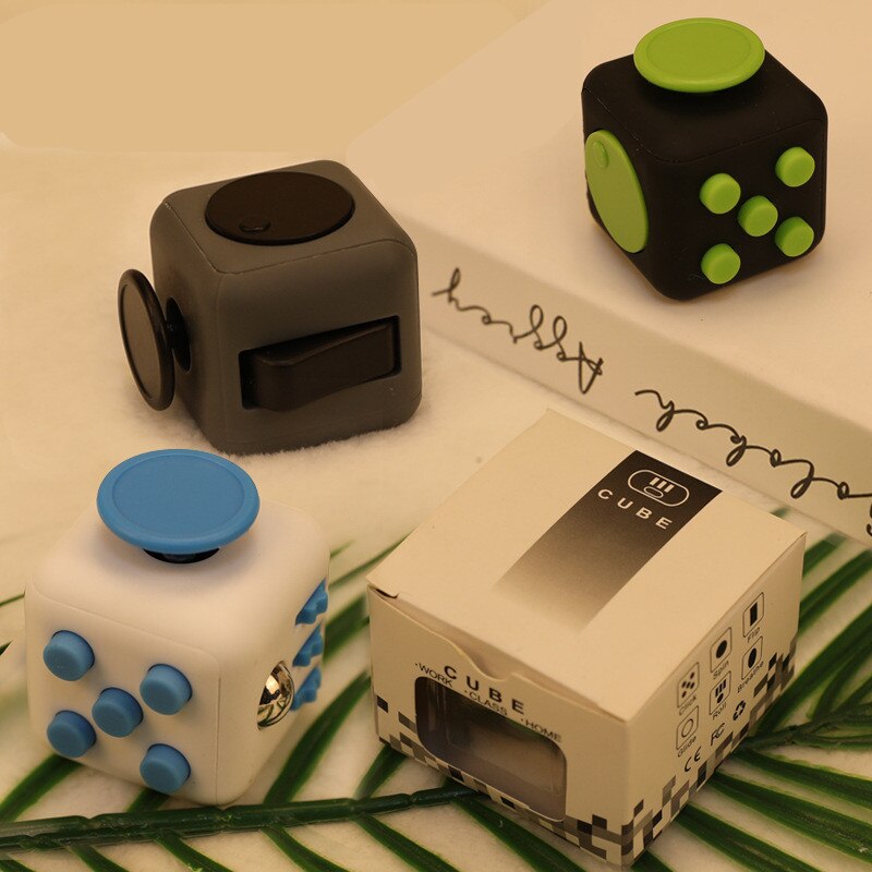 Cubos Antiestrés Para Niños Y Adultos, Juguetes Sensoriales De Descompresión Para Aliviar El Autismo, Juego De Manos