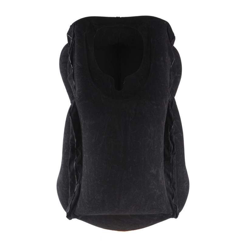 Inflatable air pillow travel pillow headrest Chin support cushions for airplane Car Office rest neck nap pillow