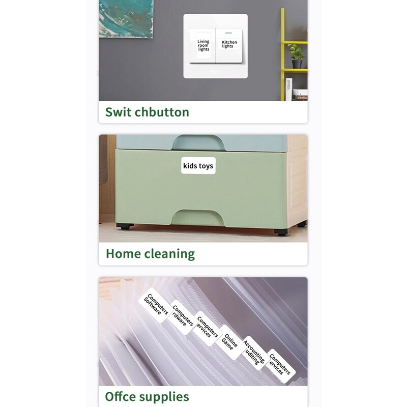 -L11 Label Printer Home Bluetooth Handheld Portable Mini Label Printer Suitable for Home Office