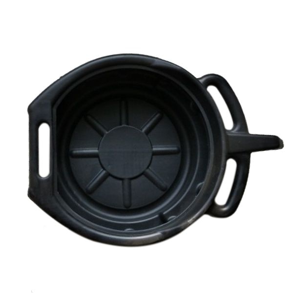 7.5l plastic olie-aftapbakken, afval motorolie opvangbak versnellingsbak olie opvangbak voor reparatie auto brandstof vloeistof verversen garage gereedschap: Default Title