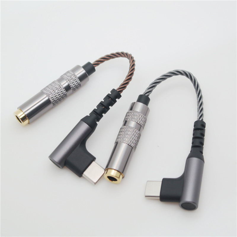 Dac Type-c naar 4.4 vrouwelijke adapter audiokabel CX31993 32bit/384khz geschikt voor telefoon