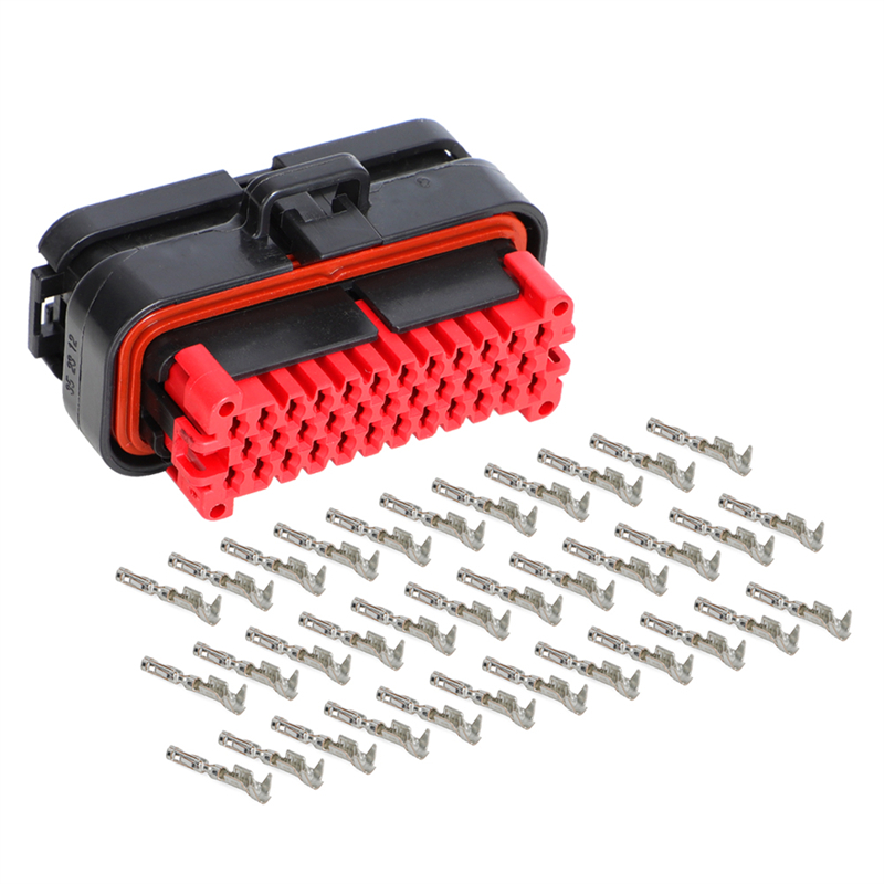 35 Way AMPSEAL Electrical Multi Sealed Connector Plug Kit with Terminals OEM 776164-1 770854-3 776164-1 770854-1