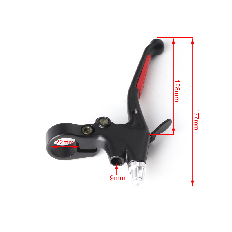 Linker Kupplungshebel für 49 cc, 60 cc, 66 cc, 80 cc 2-Takt-Motor-, motorisierte Fahrradteile