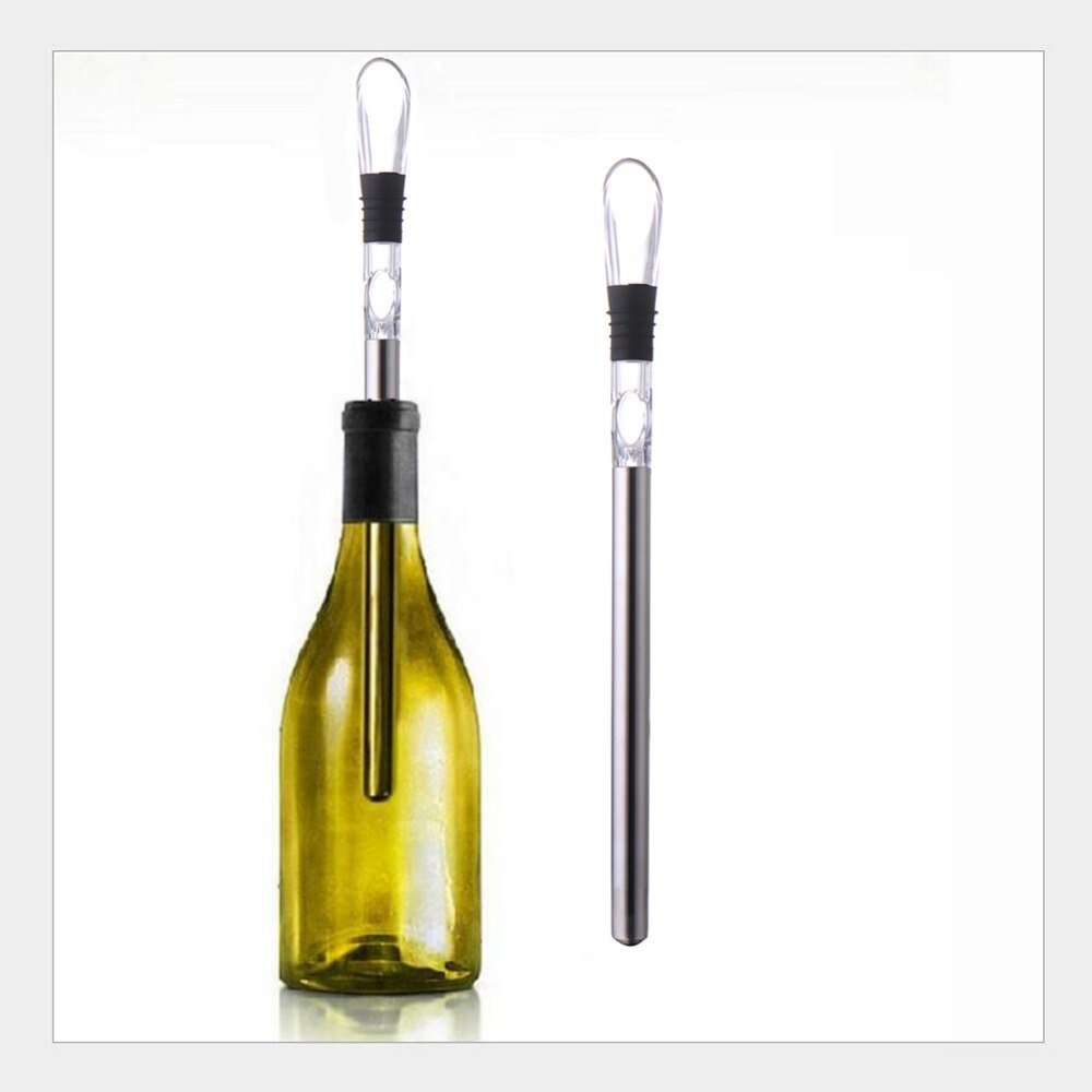 Stainless steel Ice Wine Chiller Wine Cooling Stick Coolers .