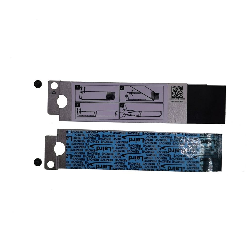 Original 0 kkctr kkctr for dell  g7 15 7500 g7 7700 gaming laptop 2 nd 2280 m.2 ssd kjøling heatsink harddiskbrakettdeksel