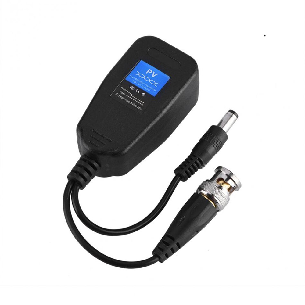 5 pares CCTV Coax BNC Video Power Balun transceptor a CAT5e 6 RJ45 conector