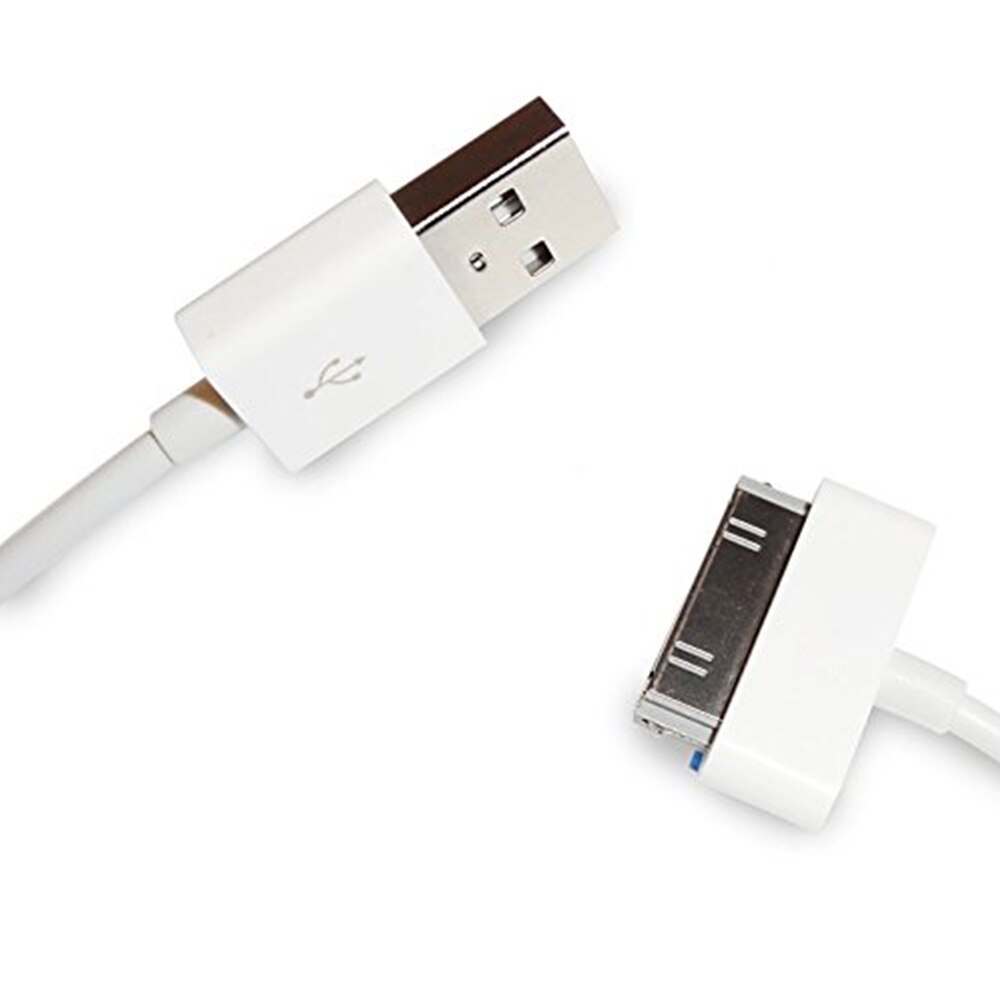 Ascromy Usb Charger Cable Voor iphone 4 4s ipod nano ipad 2 3 iphone 4 s iphone4 iphone 4 s 30 pin 1m cord usb opladen kabel kabel