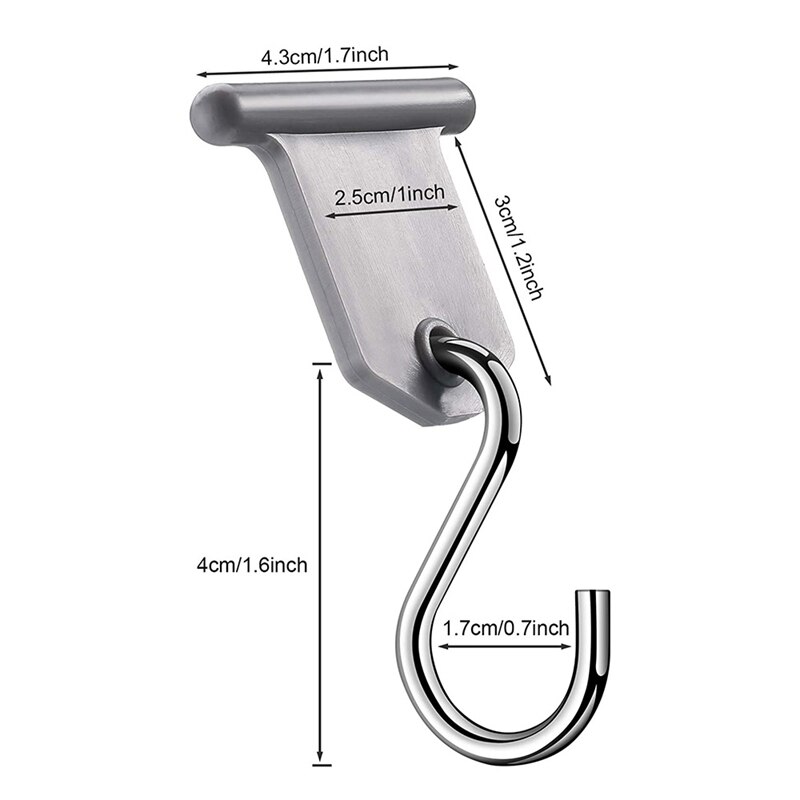 24PCS Camping Awning Hooks RV Awning Hangers Hooks RV Party Light Hangers for RV Caravan Camper
