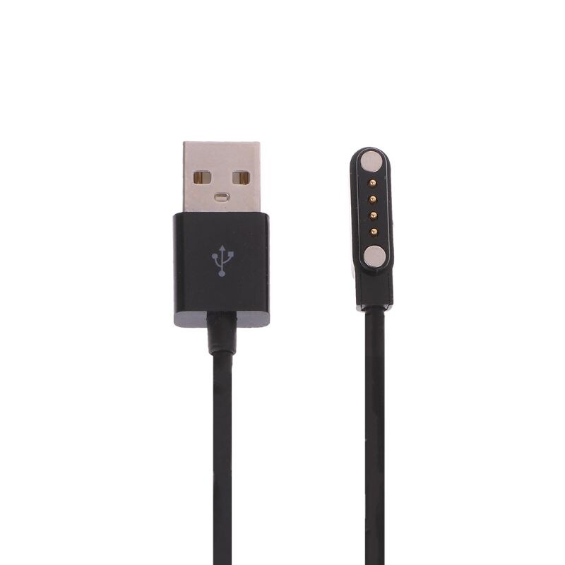 Cargador para reloj inteligente KW88 KW18 GT88 G3, Cables de carga magnéticos USB de 4 pines