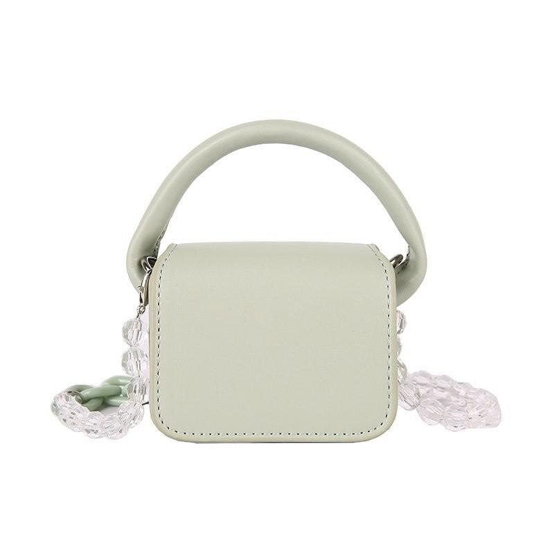 Mode Vrouwen Tas Vrouwelijke Mini Handtas Zomer Kleine Crossbody Tassen Shopper Bag: Green