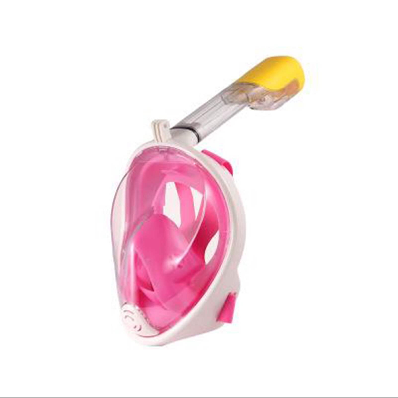 Swimming Mask Full Face Anti-fog Snorkeling Diving Mask Underwater Spearfishing Mask Glasses Training Mask For Kids Adults: Pink / S/M