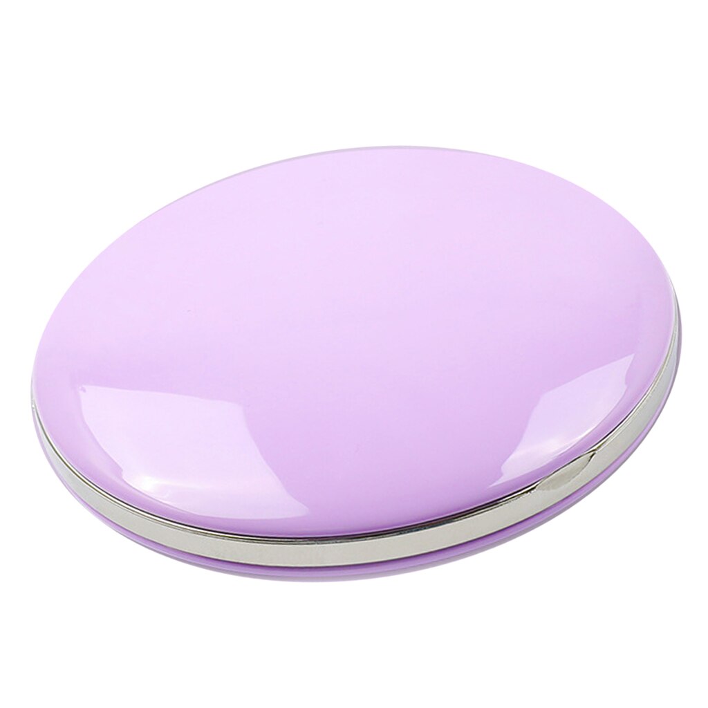 Portable 3X Magnifying Round Makeup Vanity Mirror LED Travel Mirror