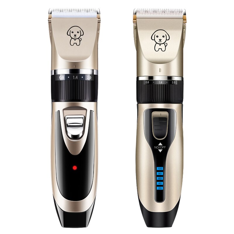 Rechargeable Pet Dog Hair Trimmer Cat Animal Hair Clipper Low Noise Hair Remover Remover Grooming Sets Tools(K8/K5)