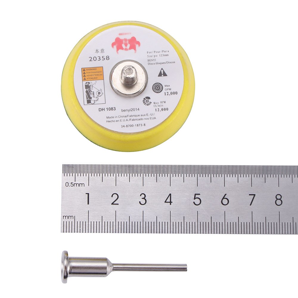 Mini Sanding Disc 2 Inch 50mm Polishing Buffer Pad Backer Plate For For Dremel 4000 3000 Electric Grinder Abrasive Tools