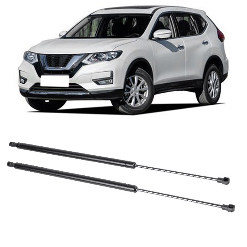 2x bil bagagerum bagklappen bagagerum gasfjeder chok lift stivere støtte stang arm bar til nissan x-trail  t31 2007