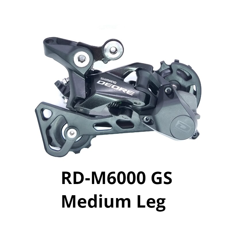 Shimano rd -m6000 shadow bagskifter mountainbike  m6000 gs sgs mtb derailleurs 10- speed 20/30- speed: Rd -m6000 gs