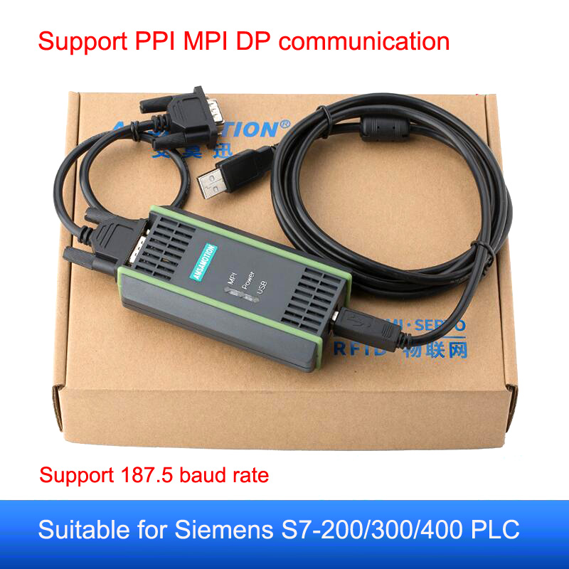 USB-MPI Programmering Kabel 6ES7972-0CB20 Met Isolatie Voor Siemens S7-200/300 /400 Plc Systeem Van 187.5 Baudrate