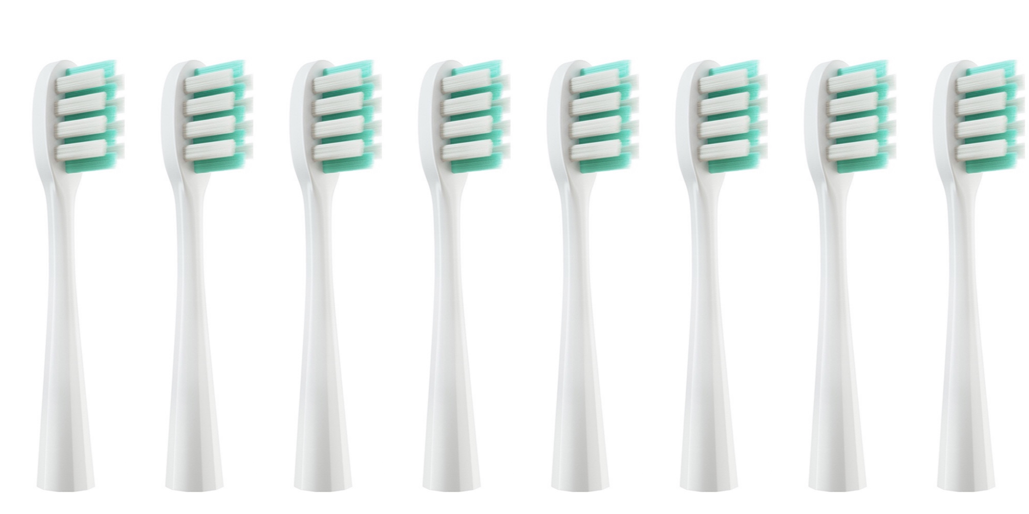 Replacement Toothbrush Heads for Usmile Y1/Y1S/Y1pro/Y3/Y4/Y5/P1/P3/P4/P5/P10​/U1/U2/U3/U4/U2S/U3S/F2/F1 Series Toothbrush: WHITE