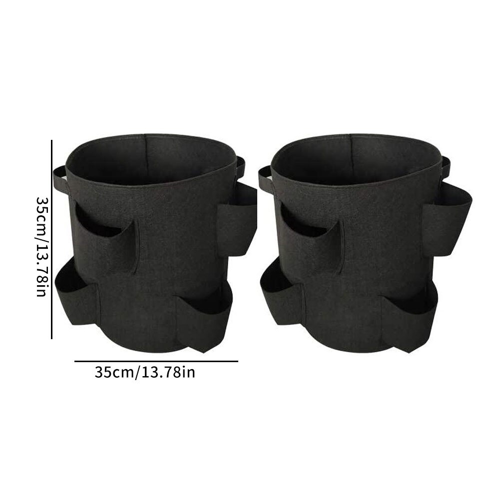 Worki robić uprawy truskawek 40l 10 galonów oddychające torby roślinne robić warzyw kwiatowych warzywa pomidorowe narzędzia robić sadzenia pojemnik ogrodnictwo