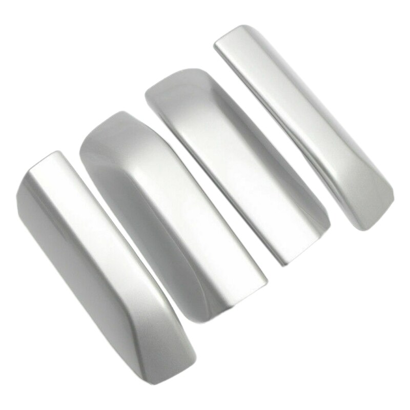 thumbnail image 2 of Silver/Black Roof Rack End Cover Cap Set For Toyota 4Runner N210 (2003-2009) - Direct Replacement - 4 Pieces 2 of 6