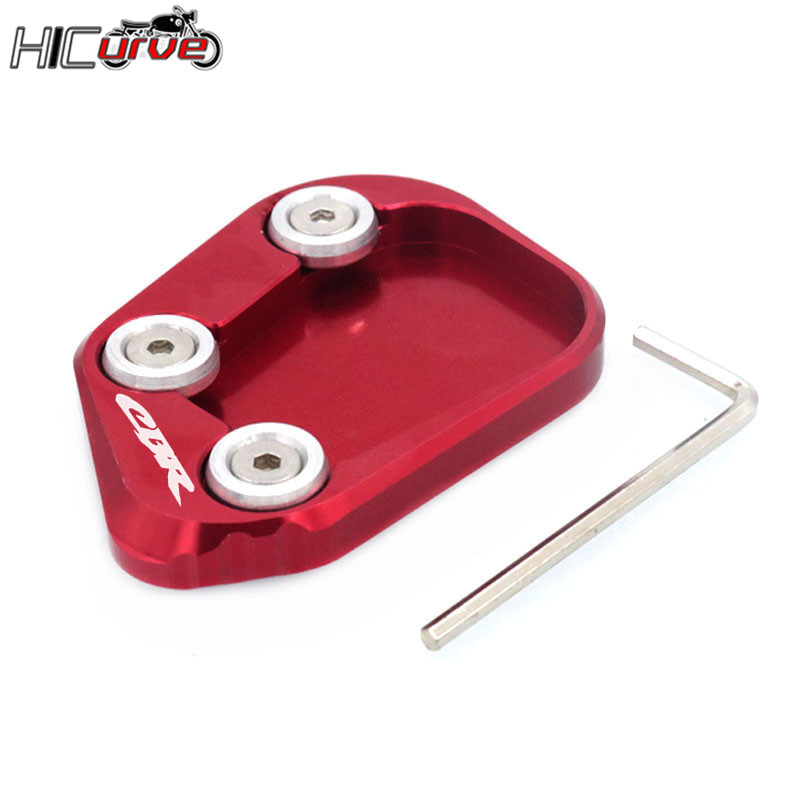 Motorfiets Stands Kickstand Zijstandaard Extension Pad Plaat Voor CBR250RR CBR250RR CBR250RR -2023: Champagne