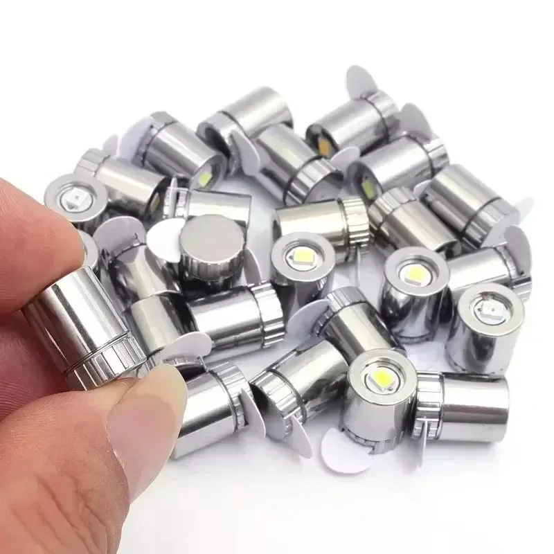 50/10 Uds Mini bombilla de luz LED pequeña luces coloridas lámparas alimentadas por batería para linterna artesanía iluminación pequeña decoración luminosa