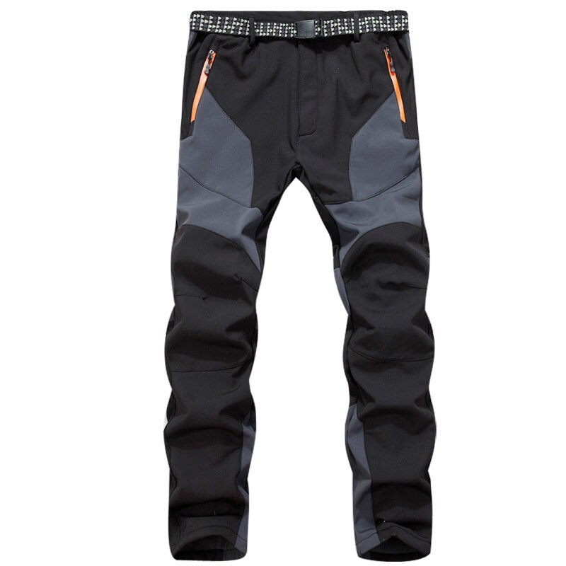 Ski Broek Wandelen Mannen Mannelijke Waterdicht Winddicht Herfst Winter Outdoor Sport Klimmen Soft Shell Meer Fleece