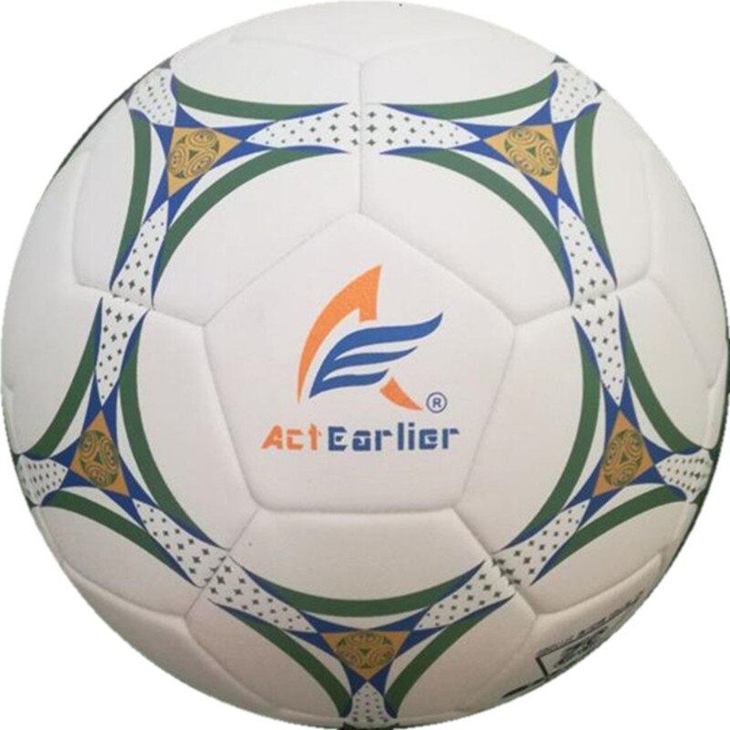Actearlier Brand pu Leather Football Printing Men Outdoor Traning Match Soccer Ball voetbal
