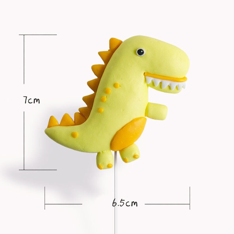 Dinosaur Theme Party Decor Dinosaur Cake Topper Dinosaur Animals Figures Cupcake Topper Dino Birthday Cake Decor Accessories: 13