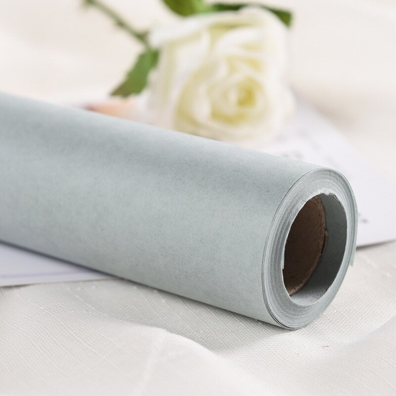 60cm X 15 stoczni jednokolorowy papier robić pakowania kwiatów papier pakowy specjalny wodoodporny papier robić pakowania kwiatów papierowy kwiat sklep ręcznie robiony papier: greenish limonka